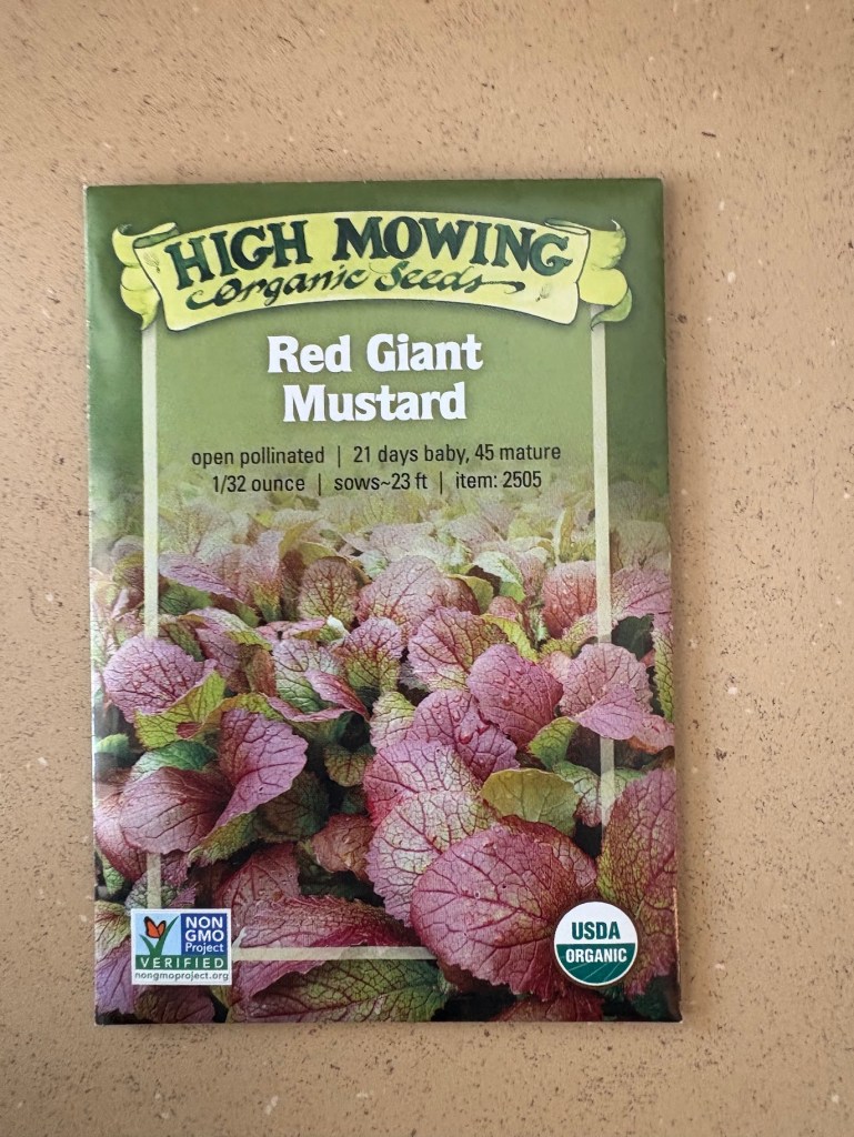 Giant Red Mustard